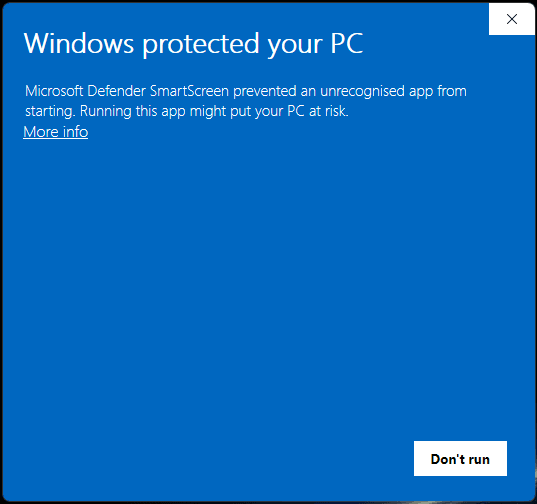 Boneyard Voice setup guide step 1: Start the installer